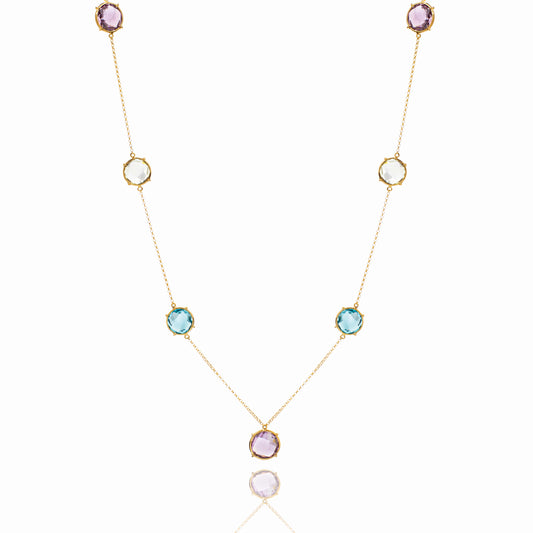 Colar confete ametista